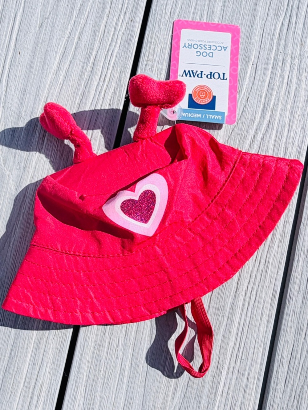 Top Paw Dog Summer Beach Cooling Bucket Hat (Pet Costume Accessory) Size L/XL